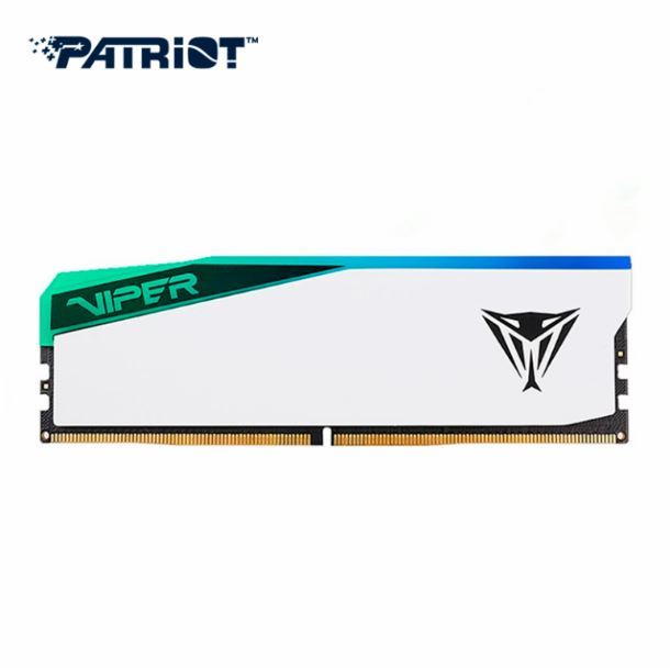 MEMORIA 16GB DDR5 5600 PATRIOT VIPER ELITE 5 RGB WHITE XMP EXPO