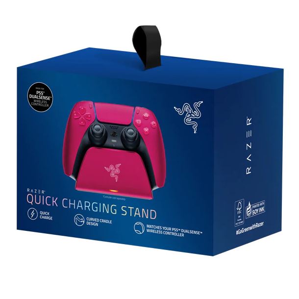 RAZER QUICK CHARGING STAND FOR PS5 RED