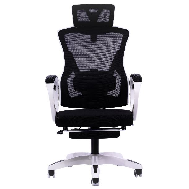 SILLA GAMER RAPTOR THRONE S10 BLANCA C/APOYAPIES