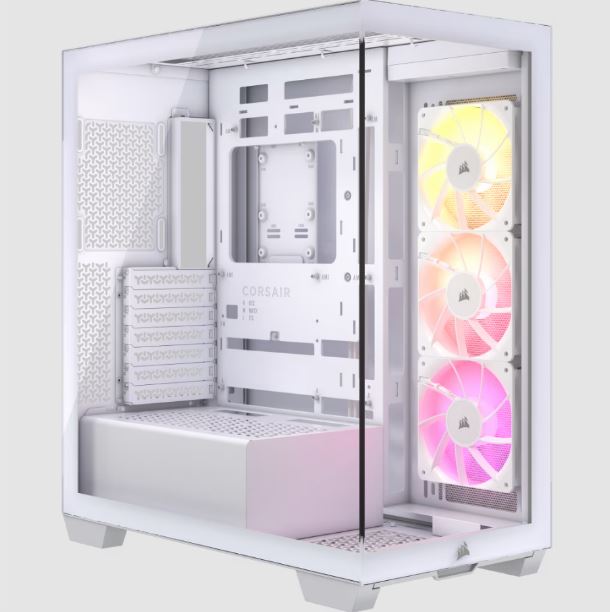 GABINETE CORSAIR 3500X TG ARGB WHITE CC-9011279-WW