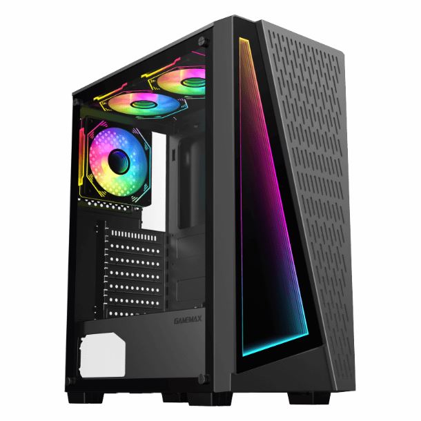 GABINETE GAMEMAX PRISM 3FAN ARGB
