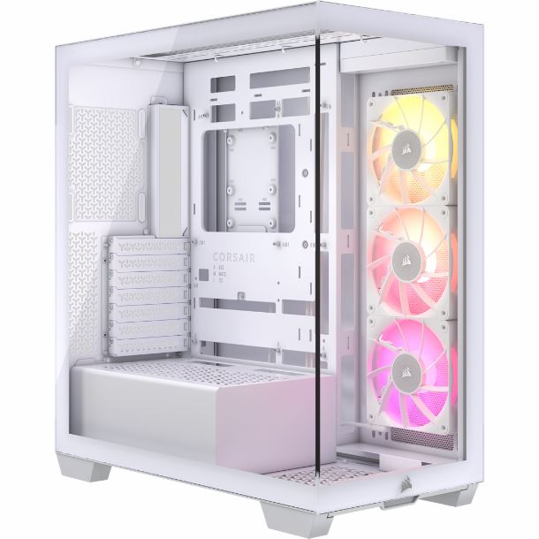 GABINETE CORSAIR ICUE LINK 3500X RGB TG WHITE CC-9011281-WW
