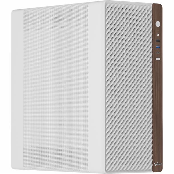 GABINETE GAMER FORMULA V TIMBERLINE T2 WHITE 4FAN FRGB
