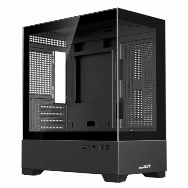 GABINETE SENTEY H30 BLACK VIDRO LATERAL Y FRONTAL