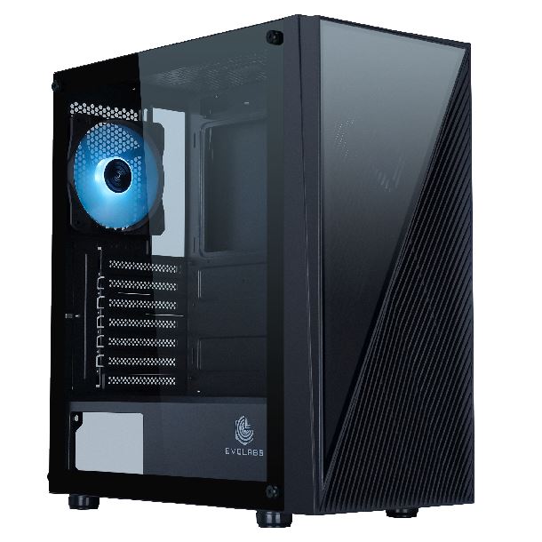 GABINETE EVOLABS DUALITY TG 4FAN ARGB
