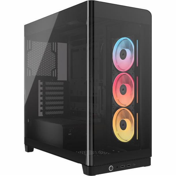GABINETE CORSAIR FRAME 4500X LX-R RGB ICUE LINK TG 3FAN CC-9011316-WW