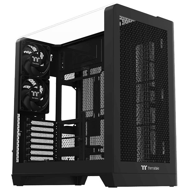 GABINETE THERMALTAKE VIEW 390 AIR TG CURVO 2FAN