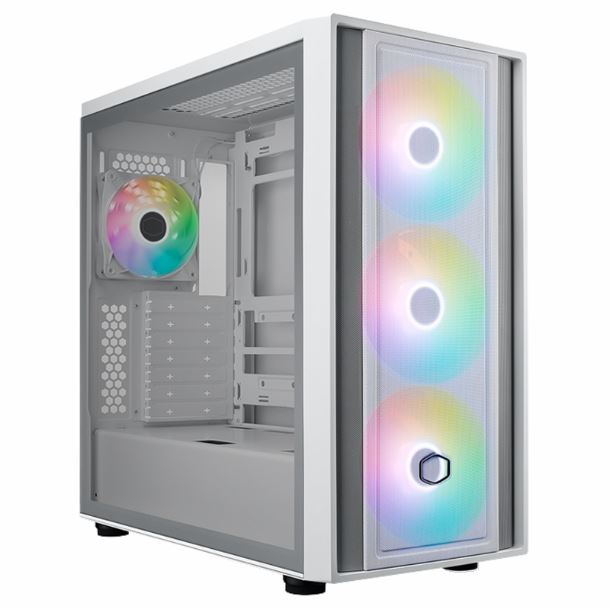 GABINETE COOLERMASTER MASTERBOX 600 WHITE