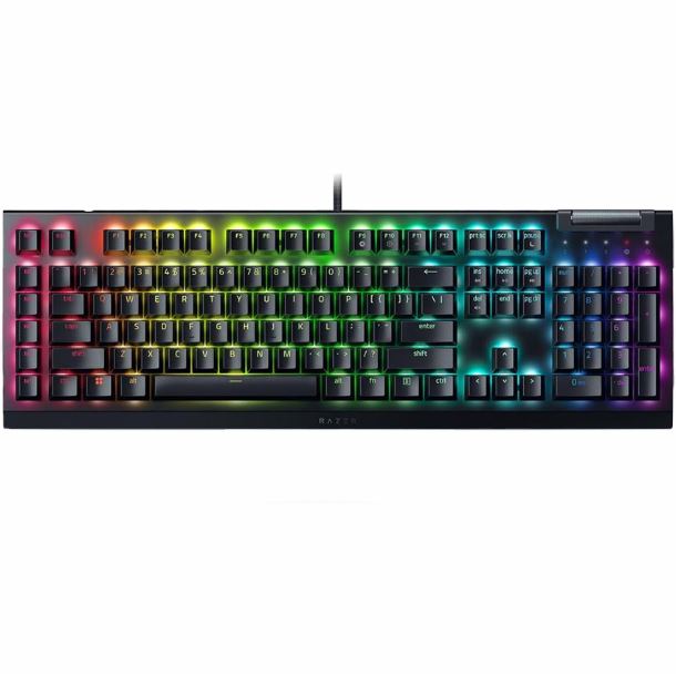 TECLADO GAMER RAZER BLACKWIDOW V4 X MECHANICAL GREEN SWITCH