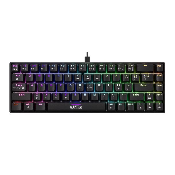 TECLADO MECANICO RAPTOR FIRECLAW M68 SWITCH RED OUTEMU